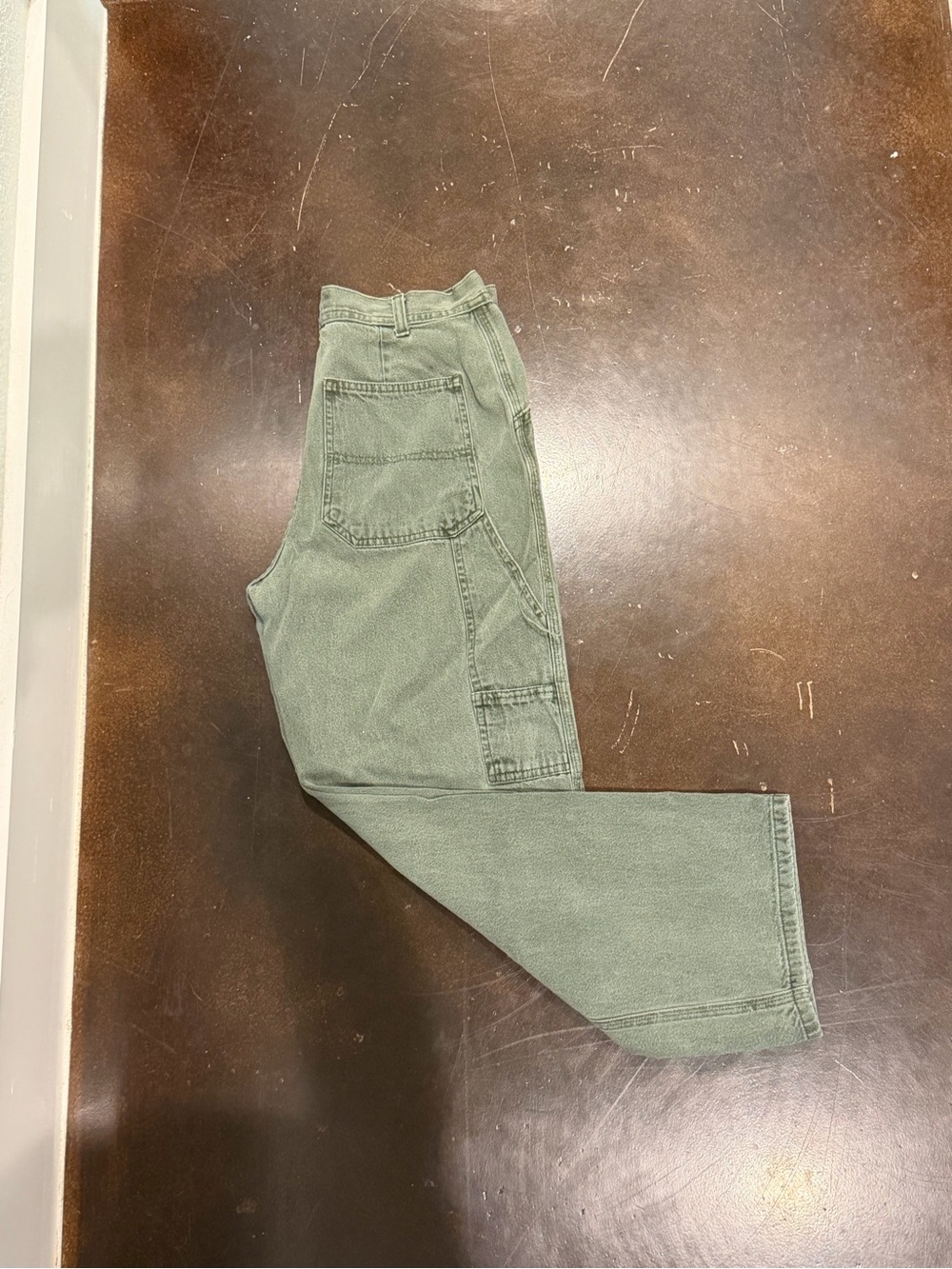 Arizona Jean Company  Olive Relaxed Fit Carpenter Jeans